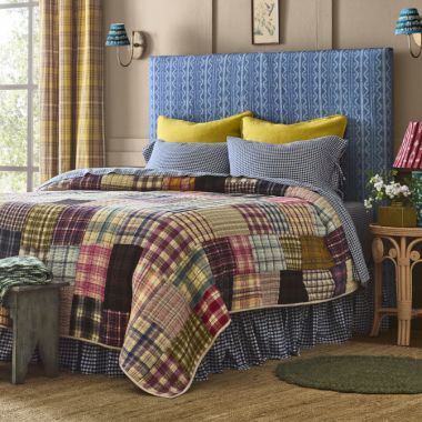 Layered Plaid Bedroom