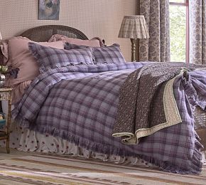 New/Denver plaid king duvet cover 108 x online 93”