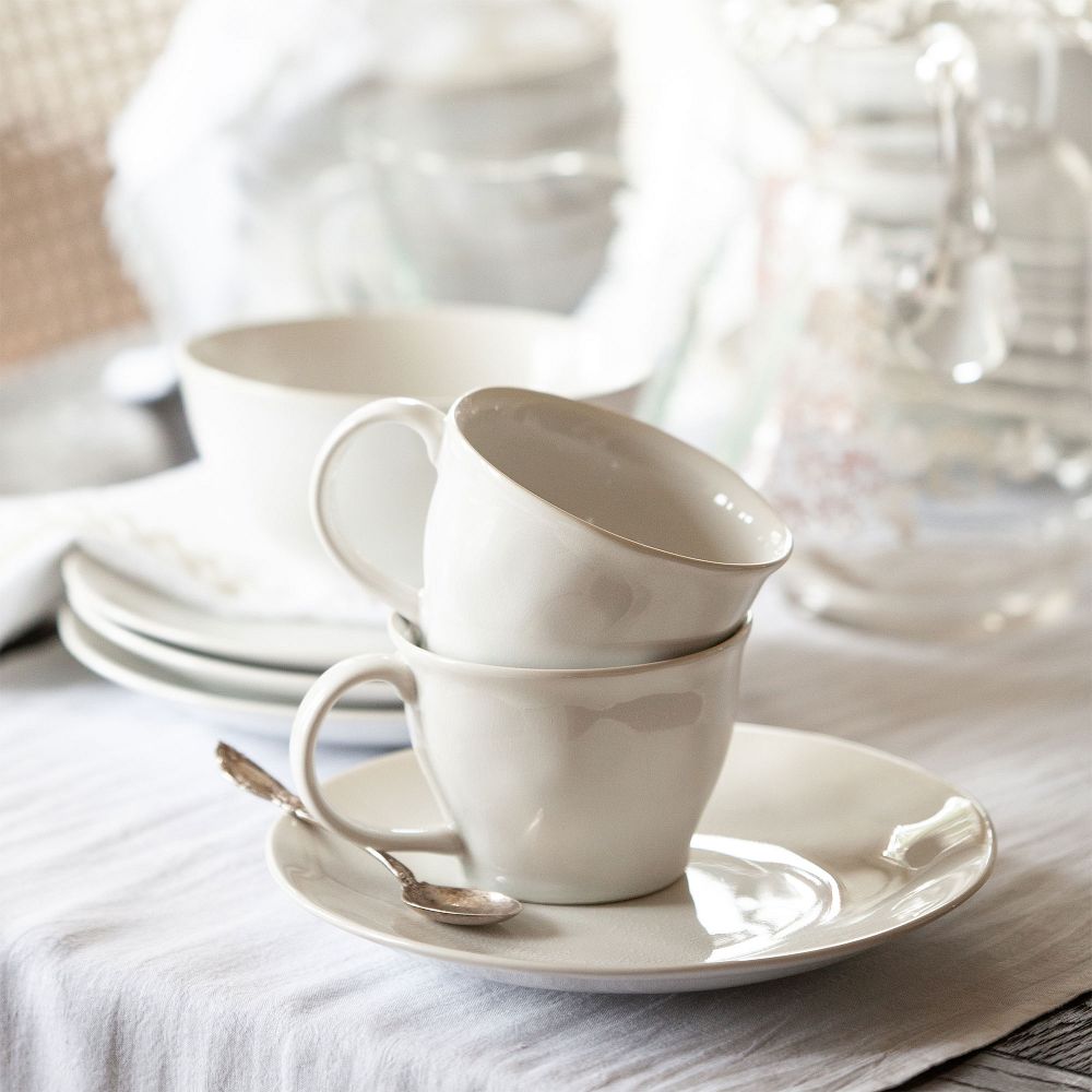 Salgada Glazed Ceramic Mugs, Set of 4