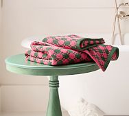 Birdseye Print Towel
