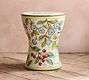 Hand-Painted Botanical Accent Table