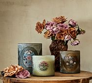 Hand-Painted Decorative Candles