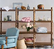 Spindle Leg Bookshelf