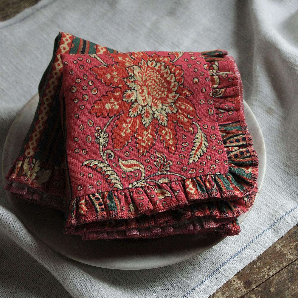 Folkloric Ruffle Napkins