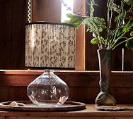 Printed Drum Lamp Shade