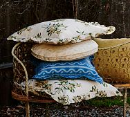 Printed Floral Pillow Covers