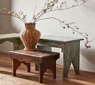 Reclaimed Wood Decorative Pedestal