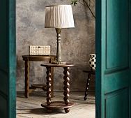 Spindle Leg Occasional Table