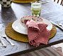 Abaca Woven Colored Chargers, Set of 4
