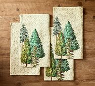 Evergreen Napkins, Set of 4