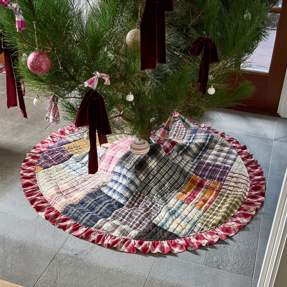Sloan Patchwork Tree Skirt