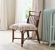 Ruffle Square Seat Cushion