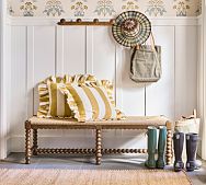 Terra Spindle Leg Bench