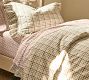 Seersucker Plaid Duvet Cover &amp; Shams