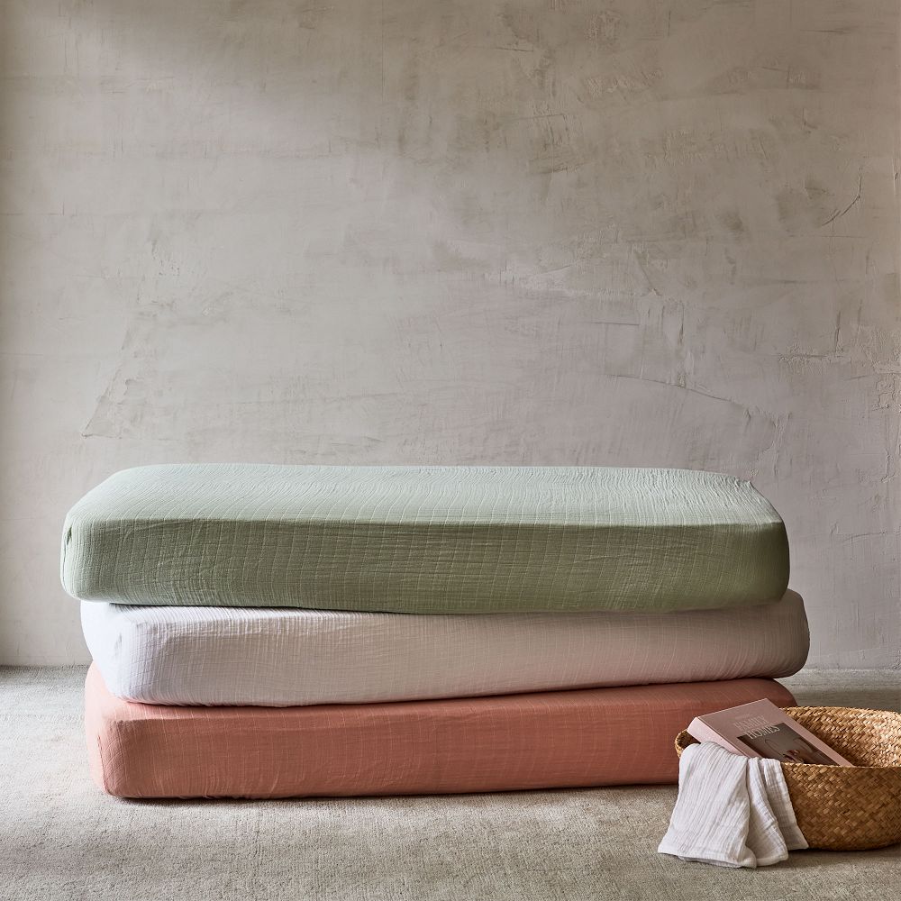 Muslin Crib Sheet Set