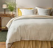 Mimi Hemp Cotton Duvet Cover & Shams