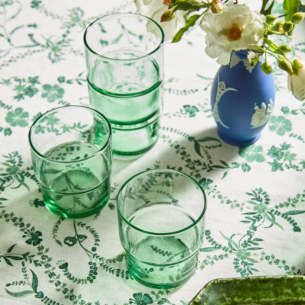 Recycled Stackable Glassware