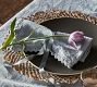 Linen Crochet Napkins, Set of 4