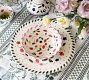 Hand-Painted Floral Ceramic Cereal Bowls, Set of 4