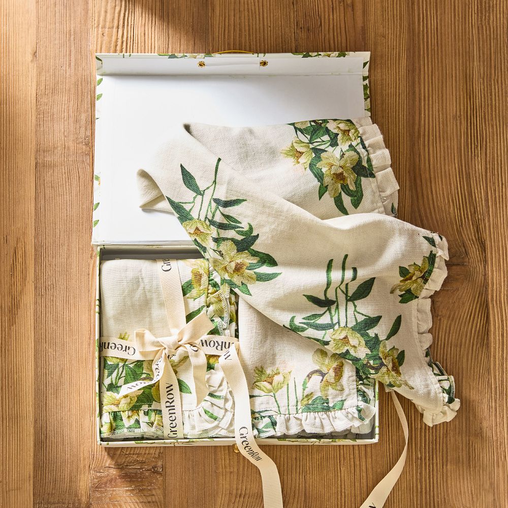 Narcissus Napkin Gift Set