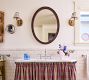 Verbena Oval Mirror