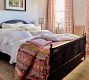 Rosie Bloom Printed Linen Curtain