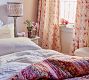 Rosie Bloom Printed Linen Curtain