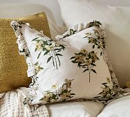 Narcissus Floral Pillow Cover