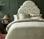 Linen Ruffle Crochet Duvet Cover &amp; Shams