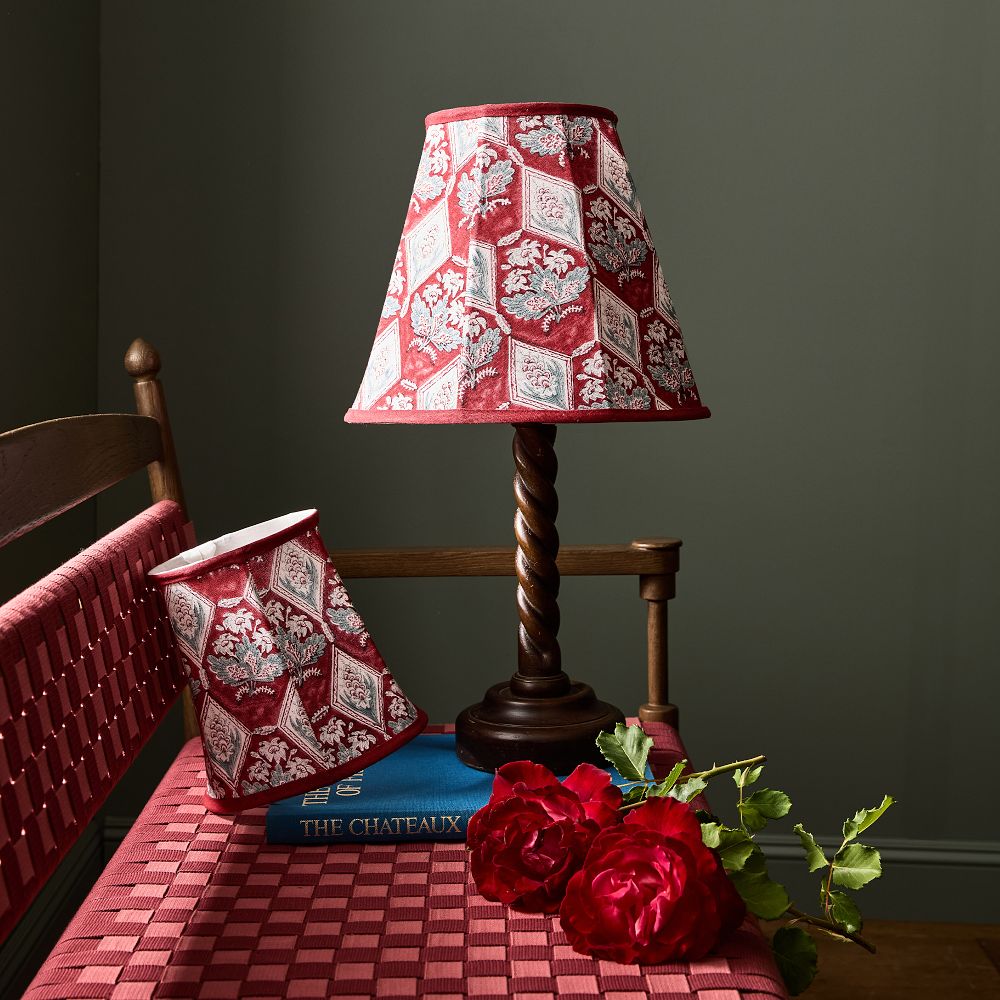 Emma Floral Taper Lamp Shade