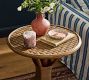 Ruthie Rattan Side Table