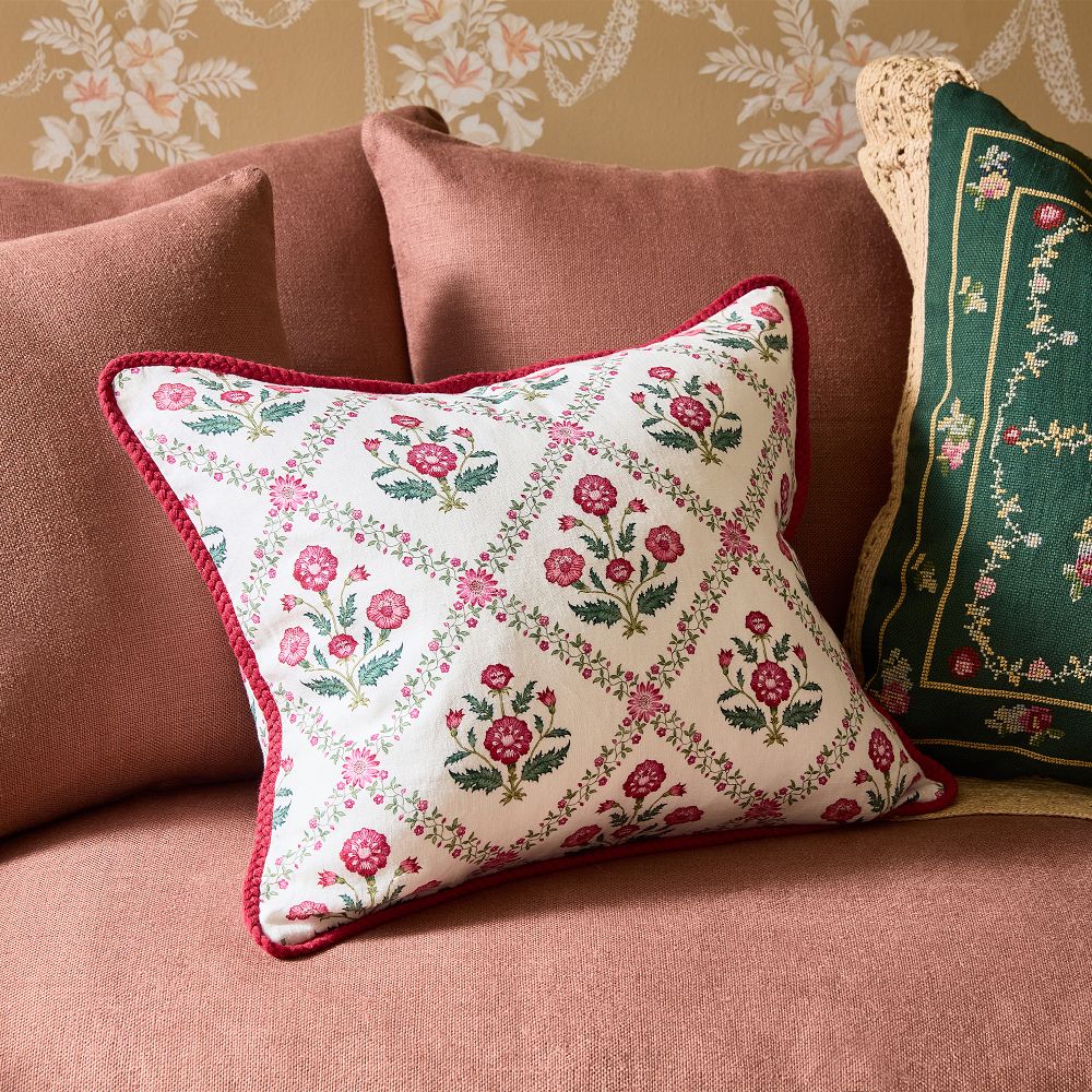 Seraphina Floral Pillow Cover