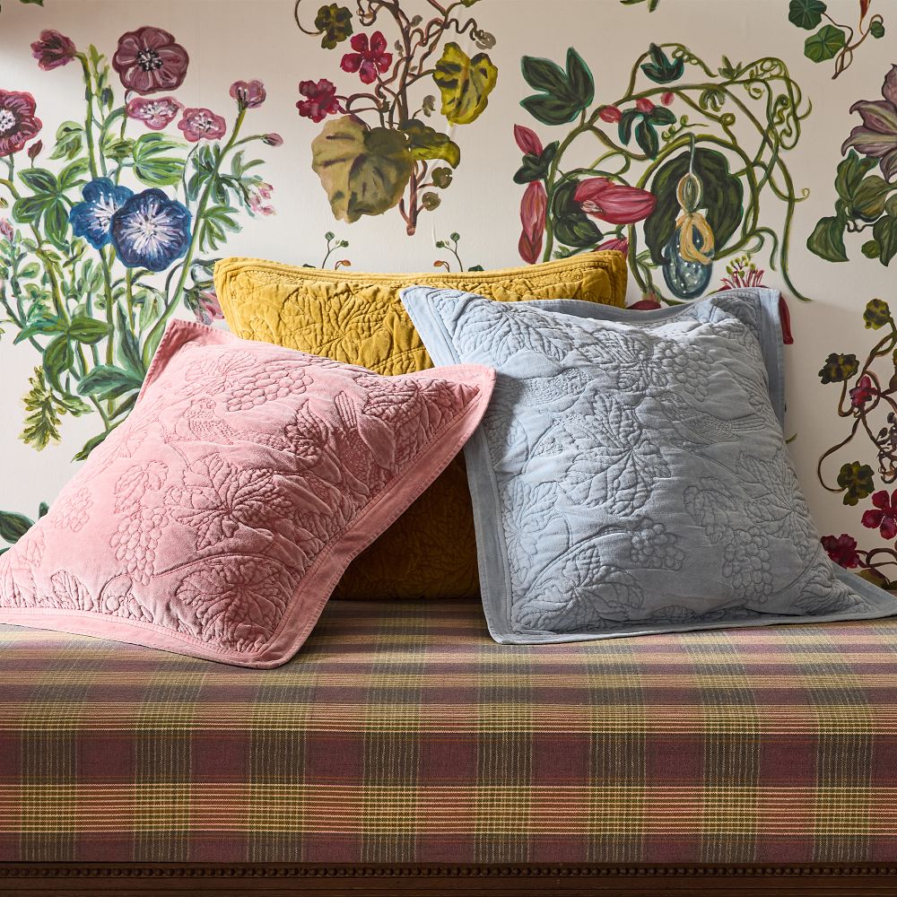 Velvet Matelasse Pillow Cover