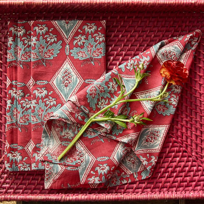 Emma Floral Napkin, Set of 4