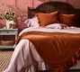 Velvet Ruffle Throw