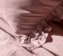 Velvet Tencel Ruffle Throw Pillows