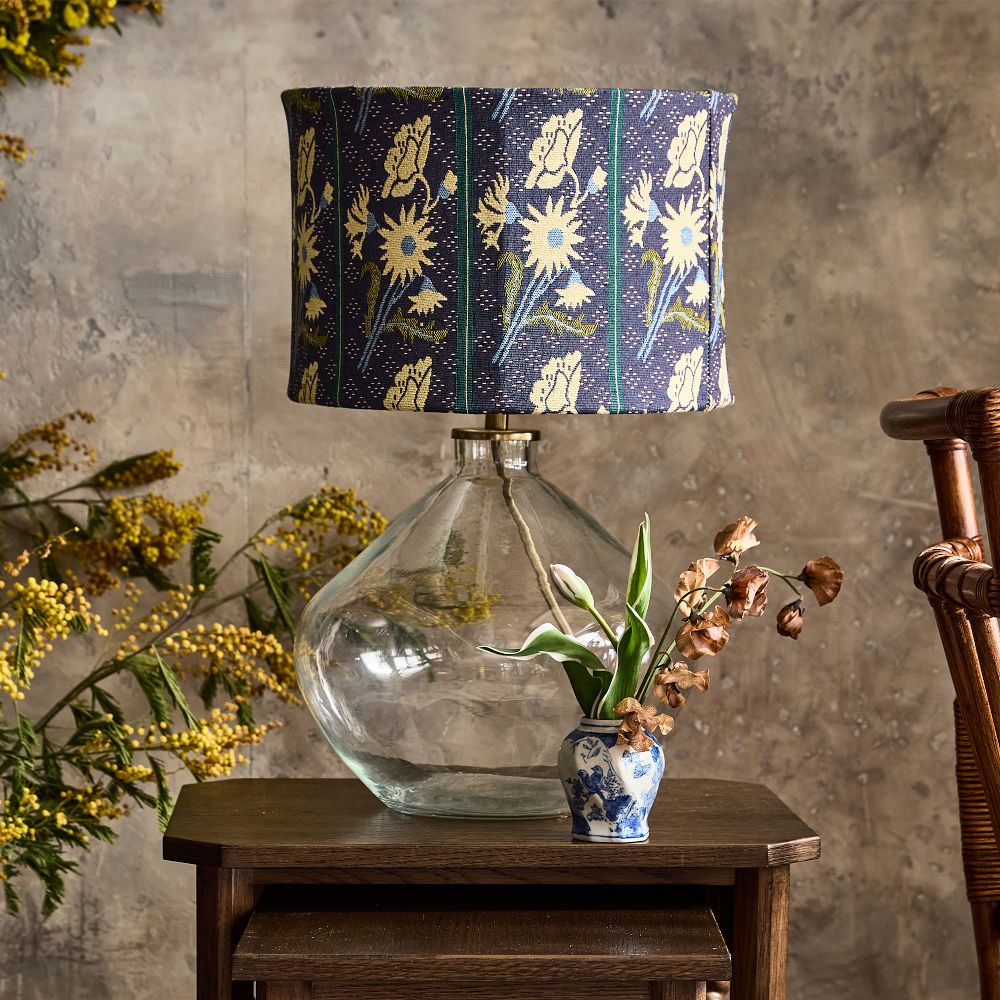 Floral Jacquard Lamp Shade