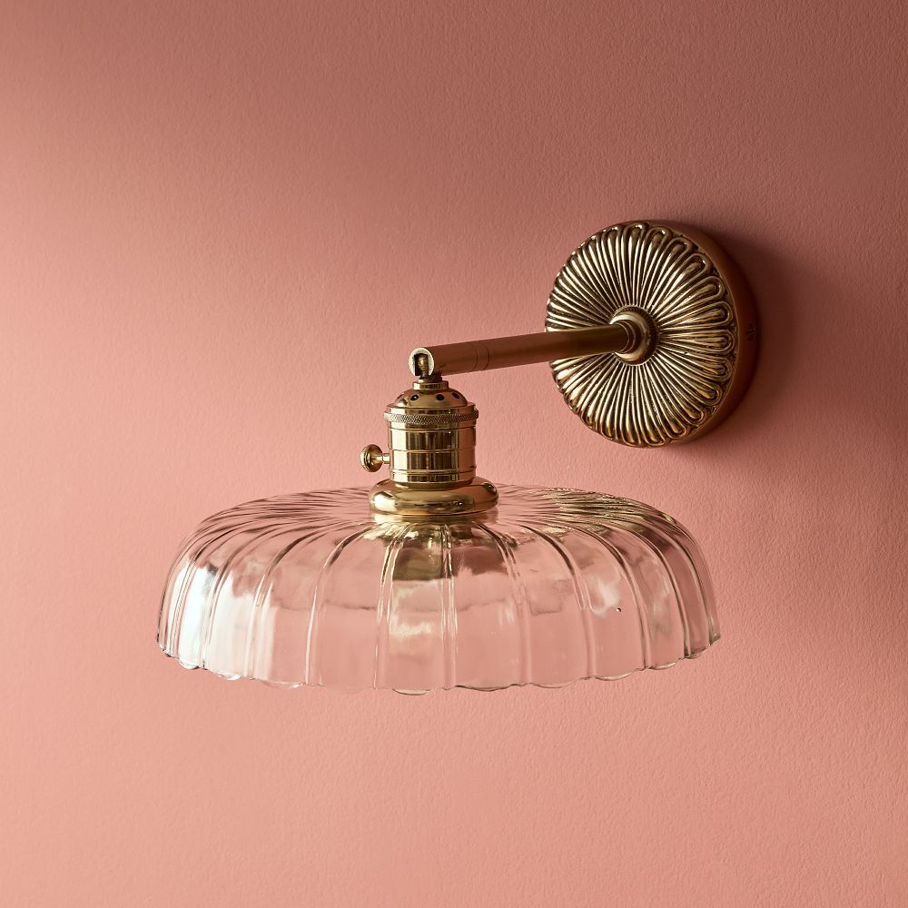 Recycled Glass Wall Sconce