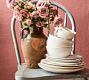 Salgada Glazed Ceramic Dinnerware Collection, Set of 4