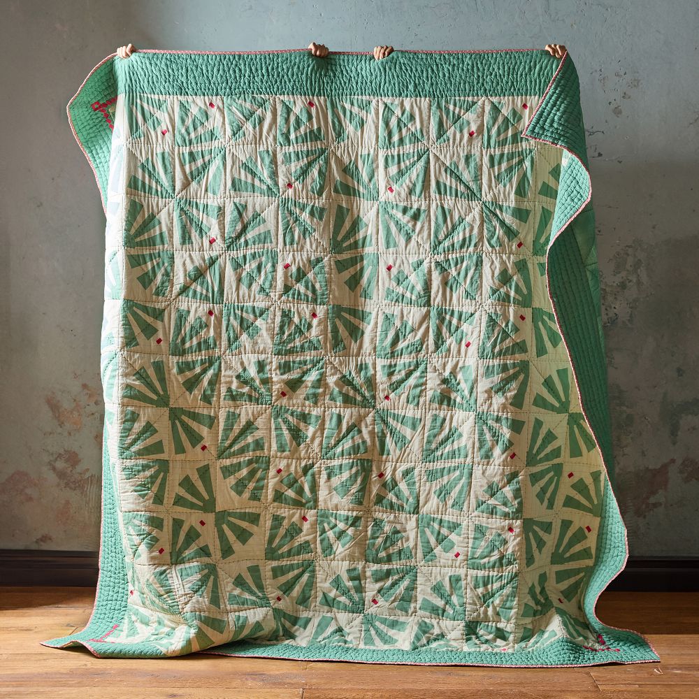 Ellis Two-Toned Patchwork Quilt