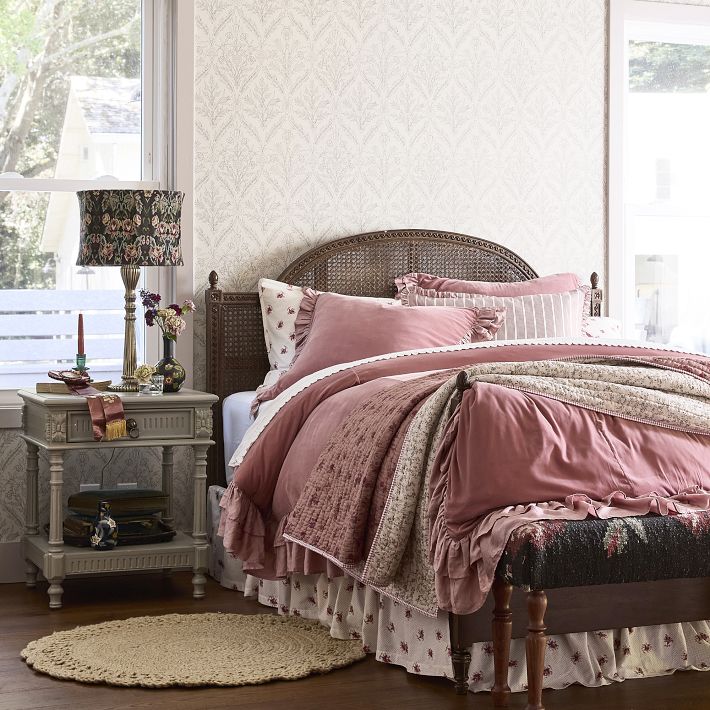 Darcy Carved Nightstand | Greenrow