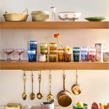 Charming Open-Shelving Kitchen