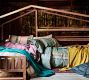 Colorful Stripe Cotton Linen Duvet Cover &amp; Shams