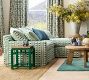 Hadley Slipcovered Sofa Chaise Sectional