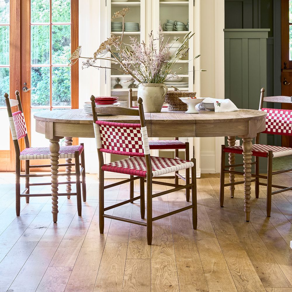 Stella Spindle Leg Extending Dining Table