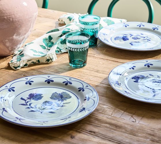 Farrah Floral Salad Plate, Set of 4