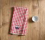 Jodie Embroidered Gingham Dish Towel