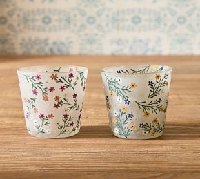 Hand-Painted Votive Gift Set