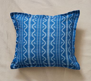 Printed Floral Pillow Cover, 18x18
