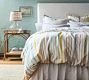 Colorful Stripe Cotton Linen Duvet Cover &amp; Shams